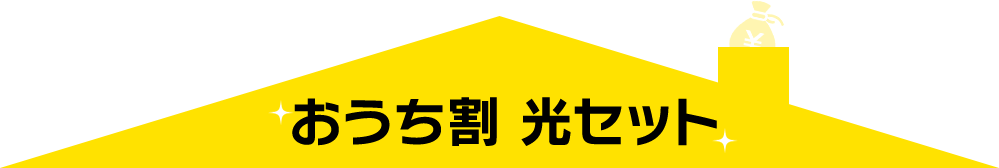 おうち割 光セット